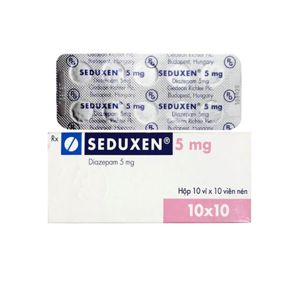 Seduxen Hungary 5mg Xuất Từ Viện Việt Đức Vỉ 10 Viên